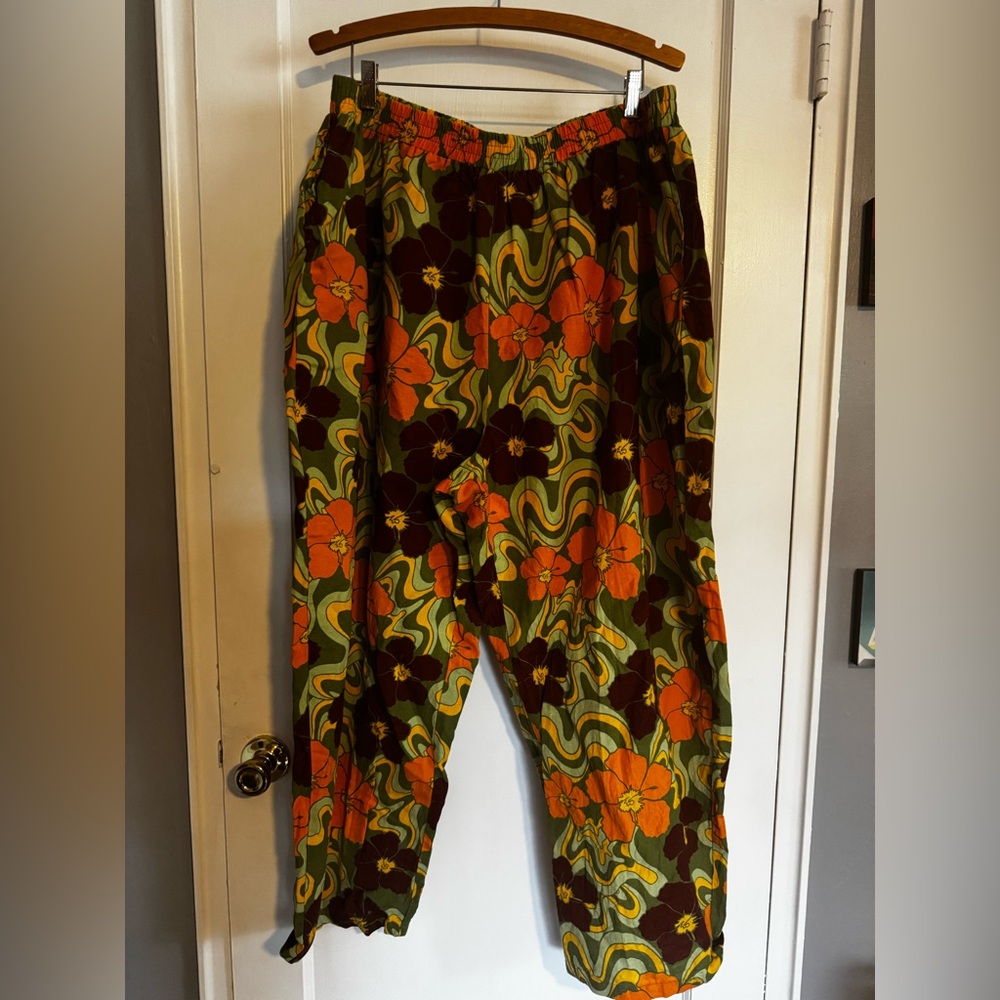 Lucy & Yak Freddie cotton/linen blend pant XL